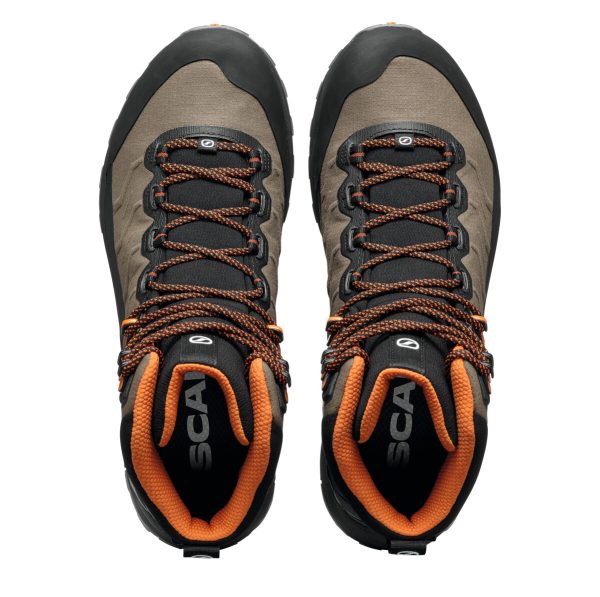 Scarpa Rush Trk Lt Gore-Tex Mud Burnt Orange Bocanci Drumetie Barbati - imagine 5