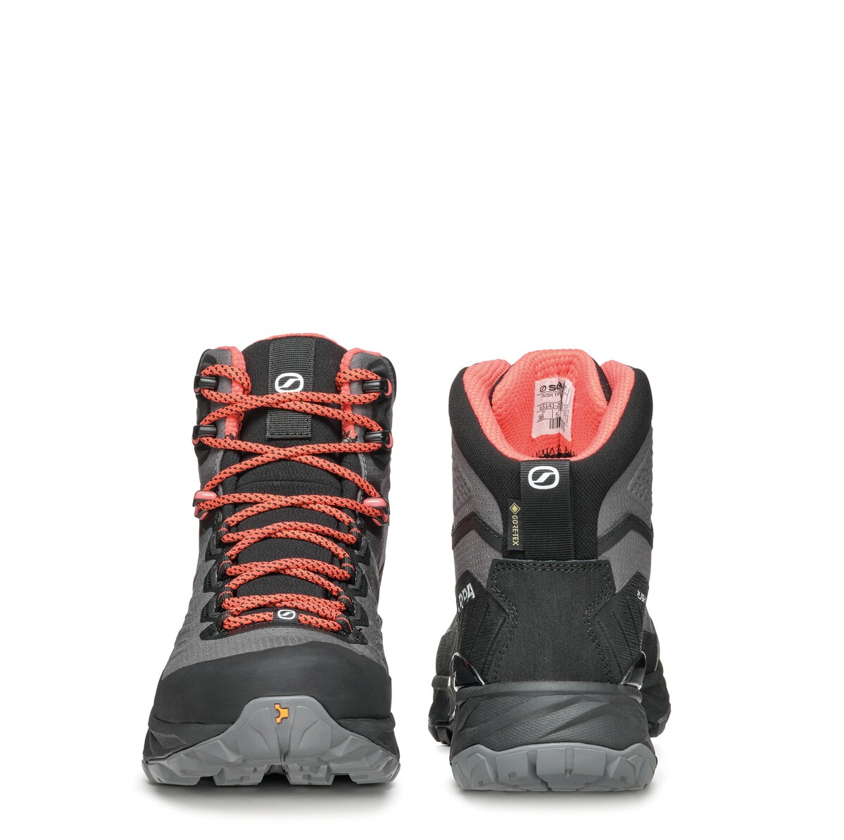 Scarpa Rush Trk Lt Gore-Tex Wmn Gray Coral Bocanci Drumetie Femei - imagine 4