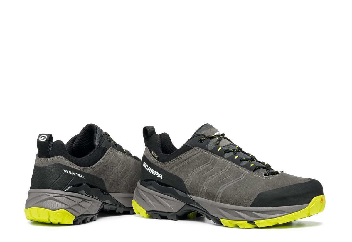 Scarpa Rush Trail Gore-Tex Titanium Lime Pantofi Drumetie Barbati - imagine 7