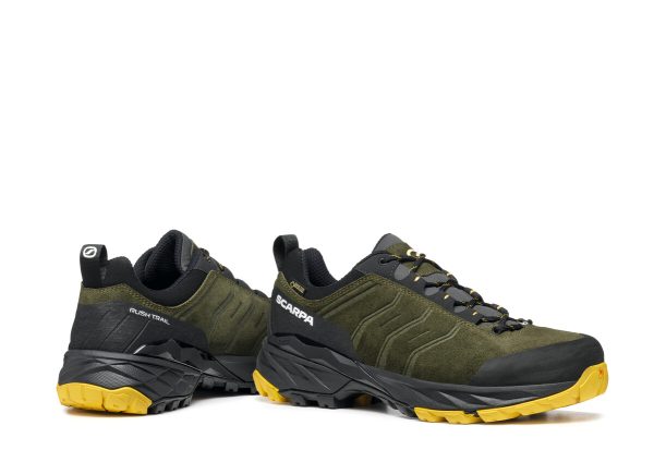 Scarpa Rush Trail Gore-Tex Taupe Mango Pantofi Drumetie Femei - imagine 6