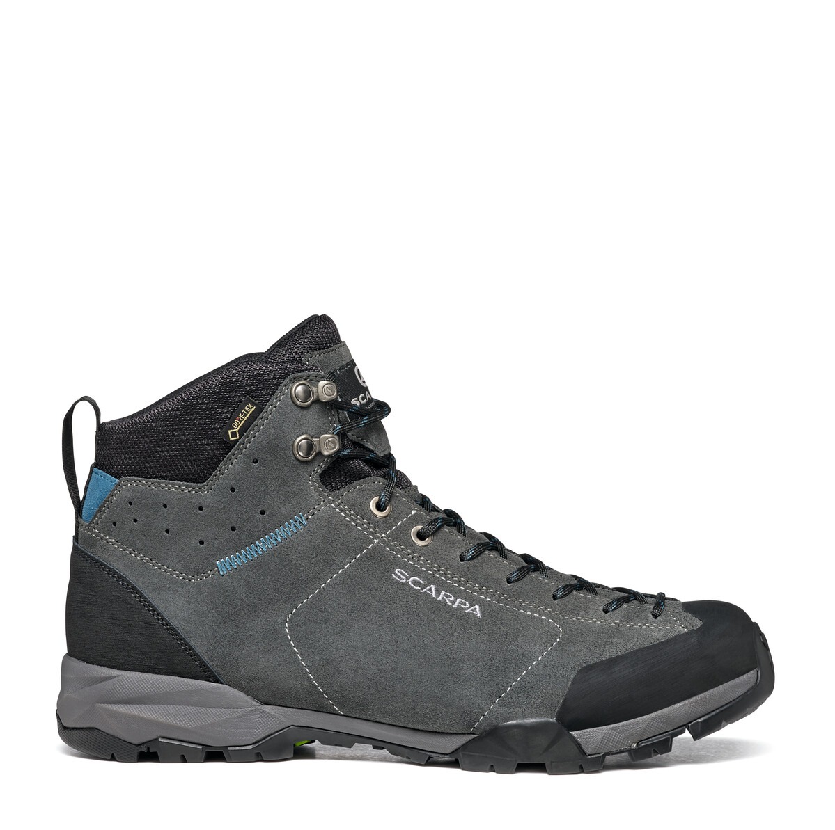 Scarpa Mojito Hike Gore-Tex Shark Lake Blue Ghete Drumetie Barbati - imagine 3