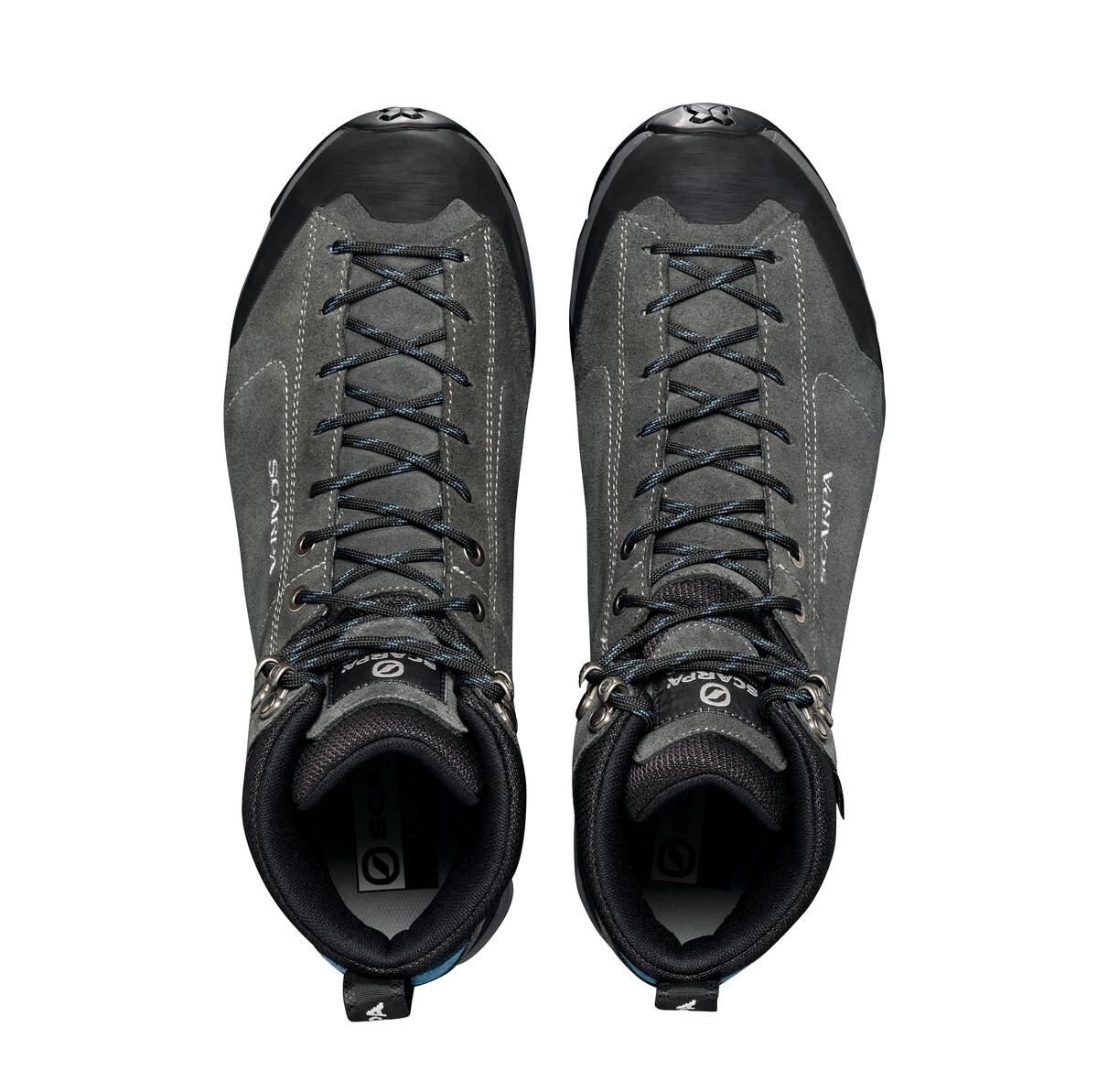 Scarpa Mojito Hike Gore-Tex Shark Lake Blue Ghete Drumetie Barbati - imagine 7