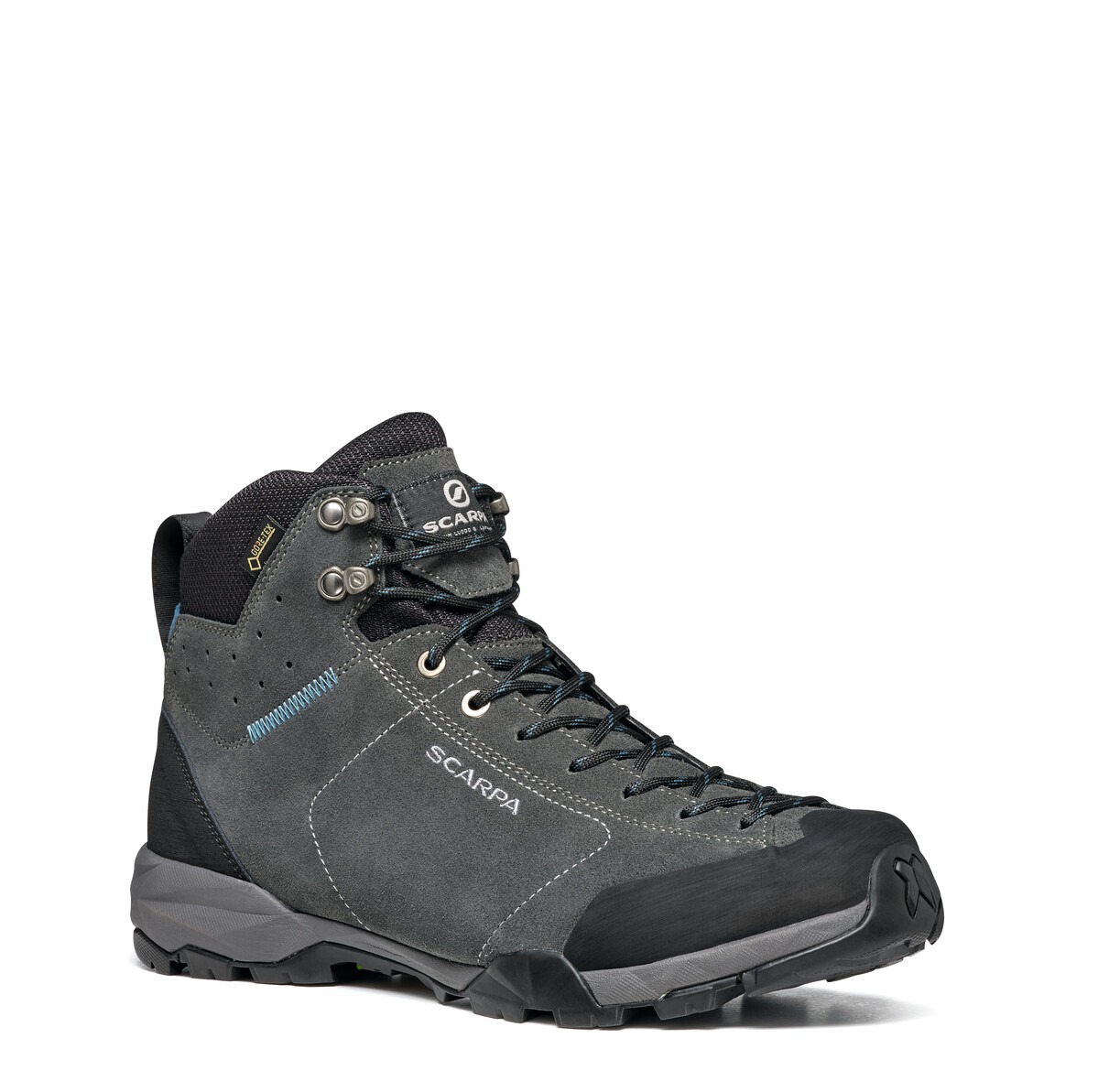 Scarpa Mojito Hike Gore-Tex Shark Lake Blue Ghete Drumetie Barbati