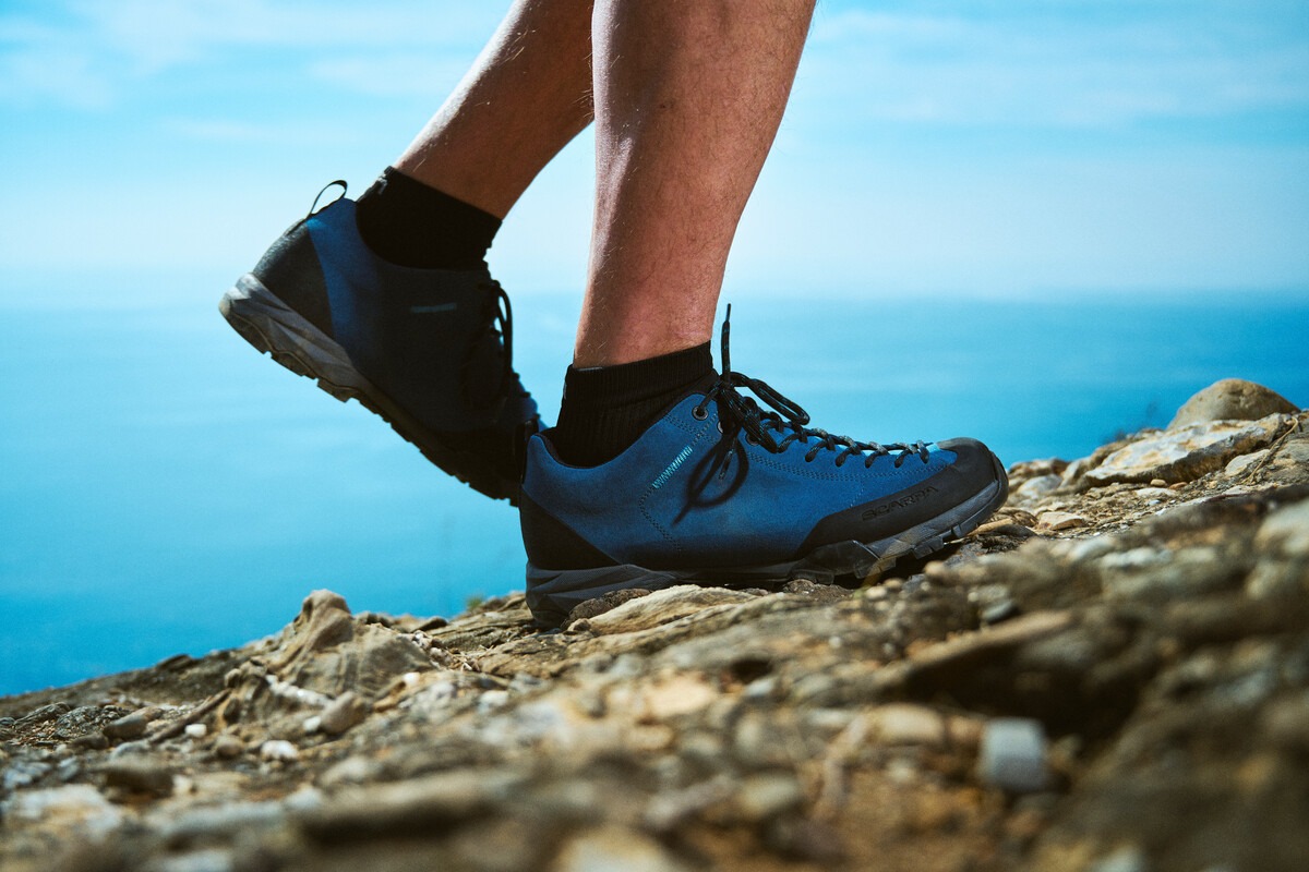 Scarpa Mojito Trail Gore-Tex Wide Ocean Light Ocean Pantofi Drumetie Barbati - imagine 8