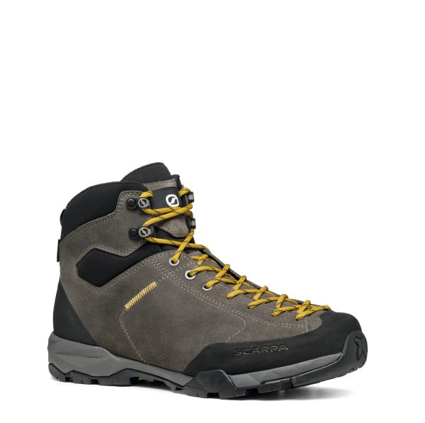 Scarpa Mojito Hike Gore-Tex Wide Titanium Mustard Ghete Drumetie Femei