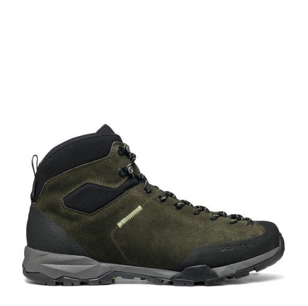 Scarpa Mojito Hike Gore-Tex Wide Thyme Green Lime Ghete Drumetie Femei - imagine 3