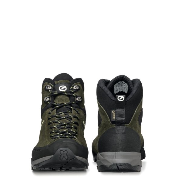 Scarpa Mojito Hike Gore-Tex Wide Thyme Green Lime Ghete Drumetie Femei - imagine 4