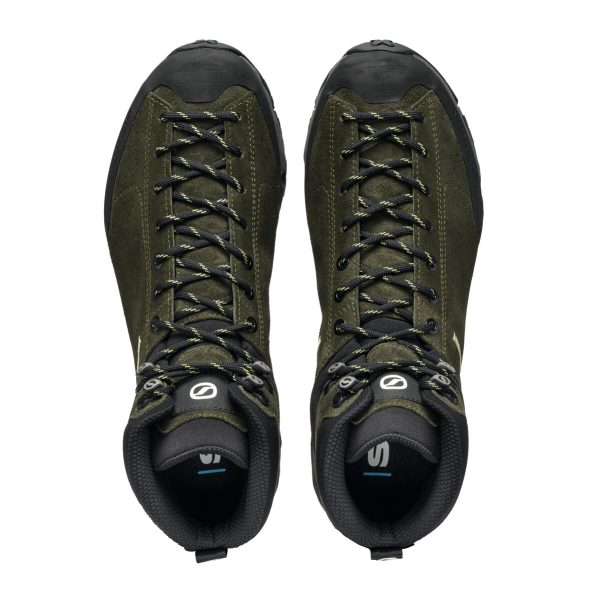Scarpa Mojito Hike Gore-Tex Wide Thyme Green Lime Ghete Drumetie Femei - imagine 6