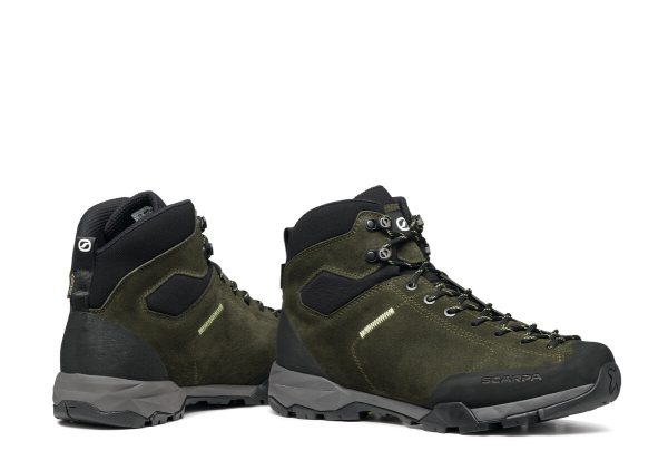 Scarpa Mojito Hike Gore-Tex Wide Thyme Green Lime Ghete Drumetie Femei - imagine 7