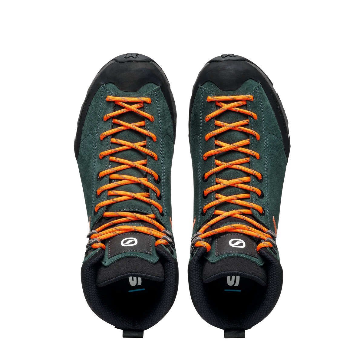 Scarpa Mojito Hike Gore-Tex Wmn Botanic Green Orange Pop Ghete Drumetie Femei - imagine 6