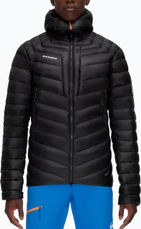 Mammut Broad Peak In Hooded Black White Geaca Puf Alpinism Barbati