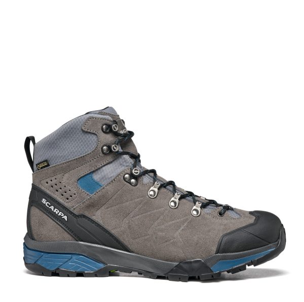 Scarpa ZG Trek Gore-Tex Wide Titanium Lake Blue Bocanci Drumetie Barbati - imagine 2