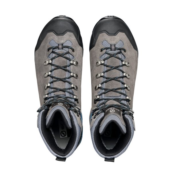 Scarpa ZG Trek Gore-Tex Wide Titanium Lake Blue Bocanci Drumetie Barbati - imagine 6