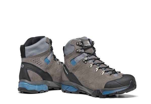Scarpa ZG Trek Gore-Tex Wide Titanium Lake Blue Bocanci Drumetie Barbati - imagine 7