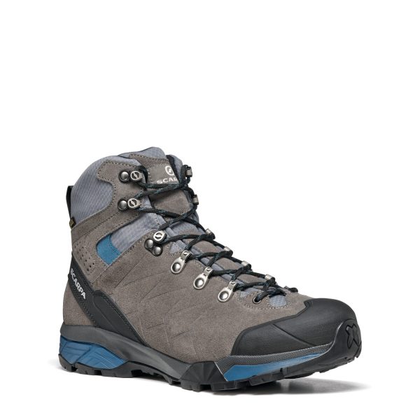 Scarpa ZG Trek Gore-Tex Wide Titanium Lake Blue Bocanci Drumetie Barbati