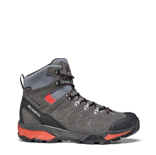 Scarpa ZG Trek Gore-Tex Wmn Titanium-Red Ibiscus Bocanci Drumetie Femei - imagine 2