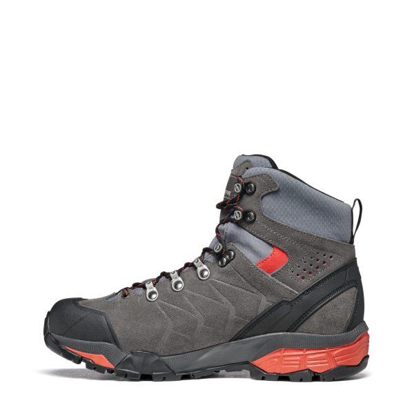 Scarpa ZG Trek Gore-Tex Wmn Titanium-Red Ibiscus Bocanci Drumetie Femei - imagine 3