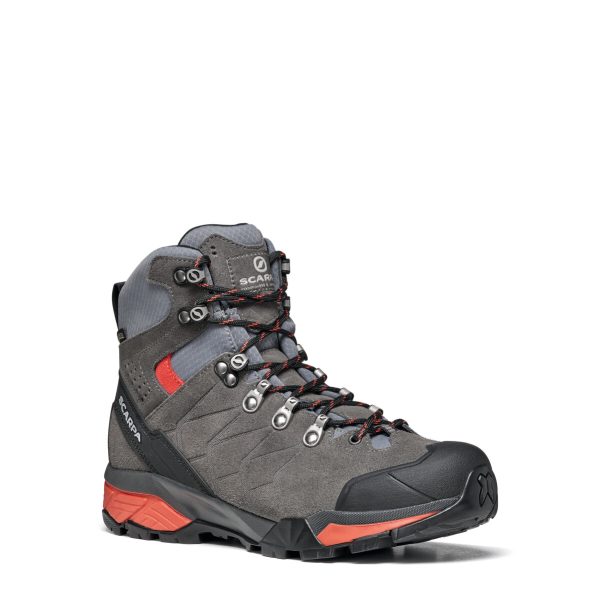 Scarpa ZG Trek Gore-Tex Wmn Titanium-Red Ibiscus Bocanci Drumetie Femei