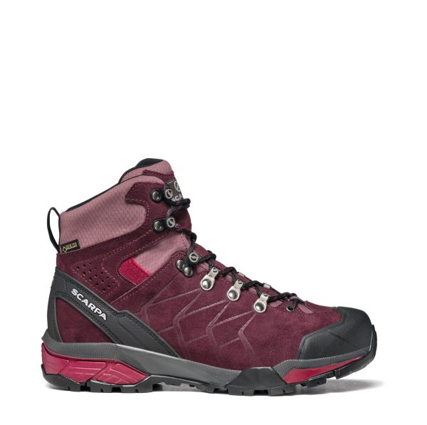 Scarpa ZG Trek Gore-Tex Wmn Temeraire Red Plum Bocanci Drumetie Femei - imagine 2