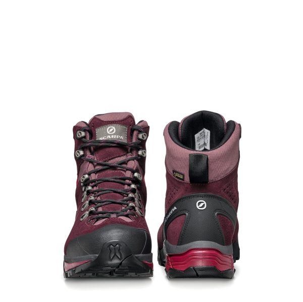 Scarpa ZG Trek Gore-Tex Wmn Temeraire Red Plum Bocanci Drumetie Femei - imagine 4
