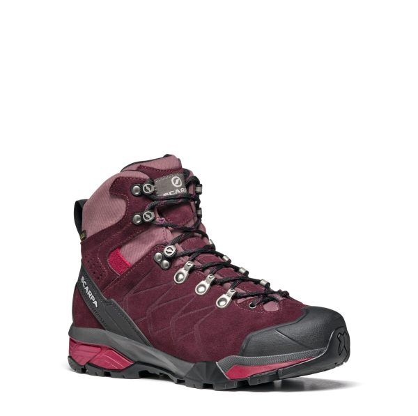 Scarpa ZG Trek Gore-Tex Wmn Temeraire Red Plum Bocanci Drumetie Femei