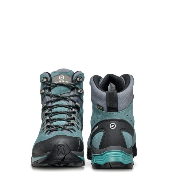 Scarpa ZG Trek Gore-Tex Wmn Nile Blue Gray Lagoon Bocanci Drumetie Femei - imagine 4