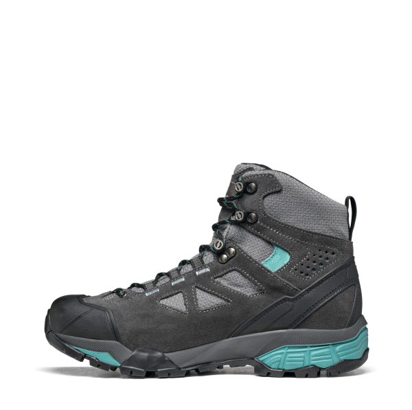 Scarpa ZG Lite Gore-Tex Wmn Dark Gray Lagoon Bocanci Drumetie Femei - imagine 3