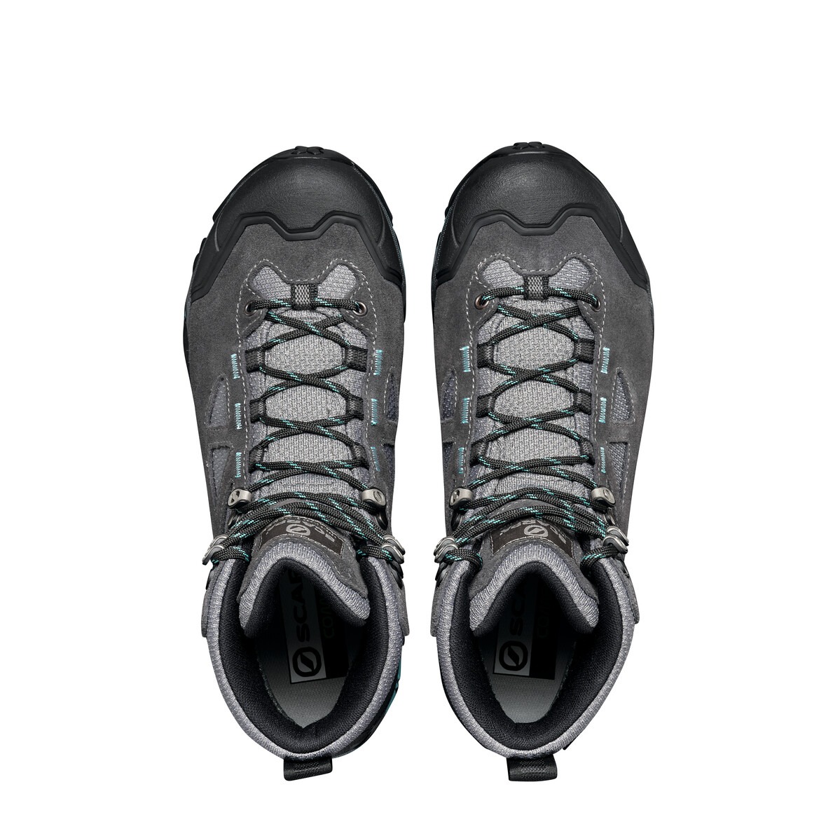 Scarpa ZG Lite Gore-Tex Wmn Dark Gray Lagoon Bocanci Drumetie Femei - imagine 6
