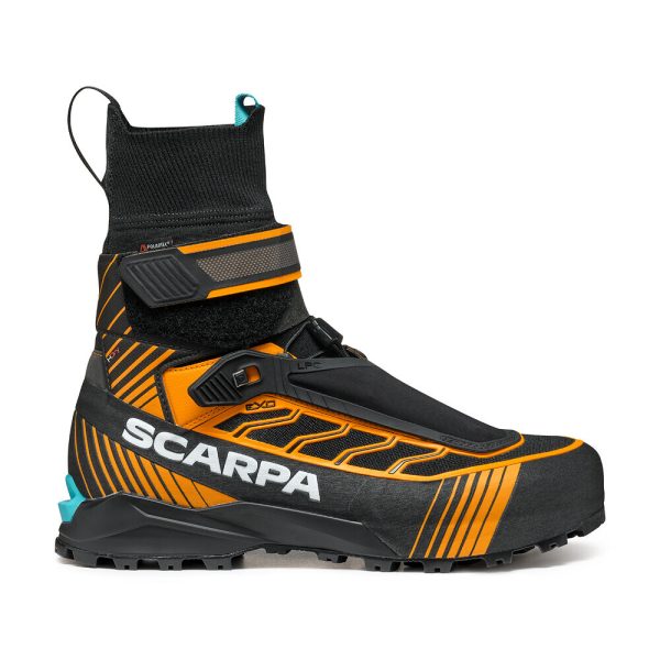 Scarpa Ribelle Tech 3 Hd Black Bright Orange Bocanci Alpinism Barbati - imagine 2