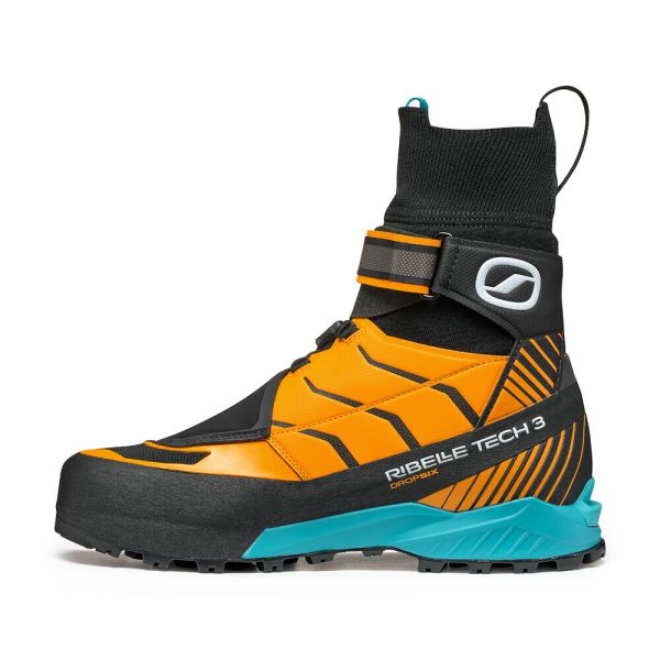 Scarpa Ribelle Tech 3 Hd Black Bright Orange Bocanci Alpinism Barbati - imagine 3