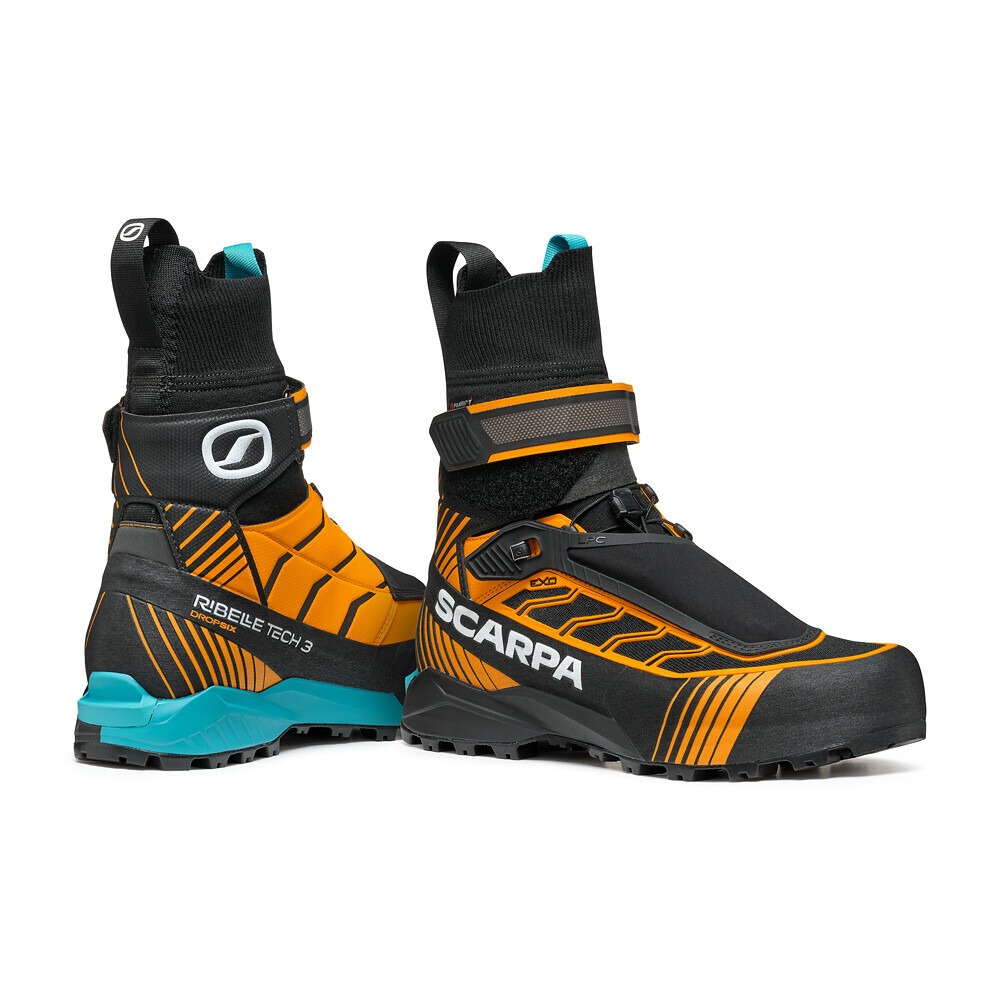 Scarpa Ribelle Tech 3 Hd Black Bright Orange Bocanci Alpinism Barbati - imagine 6