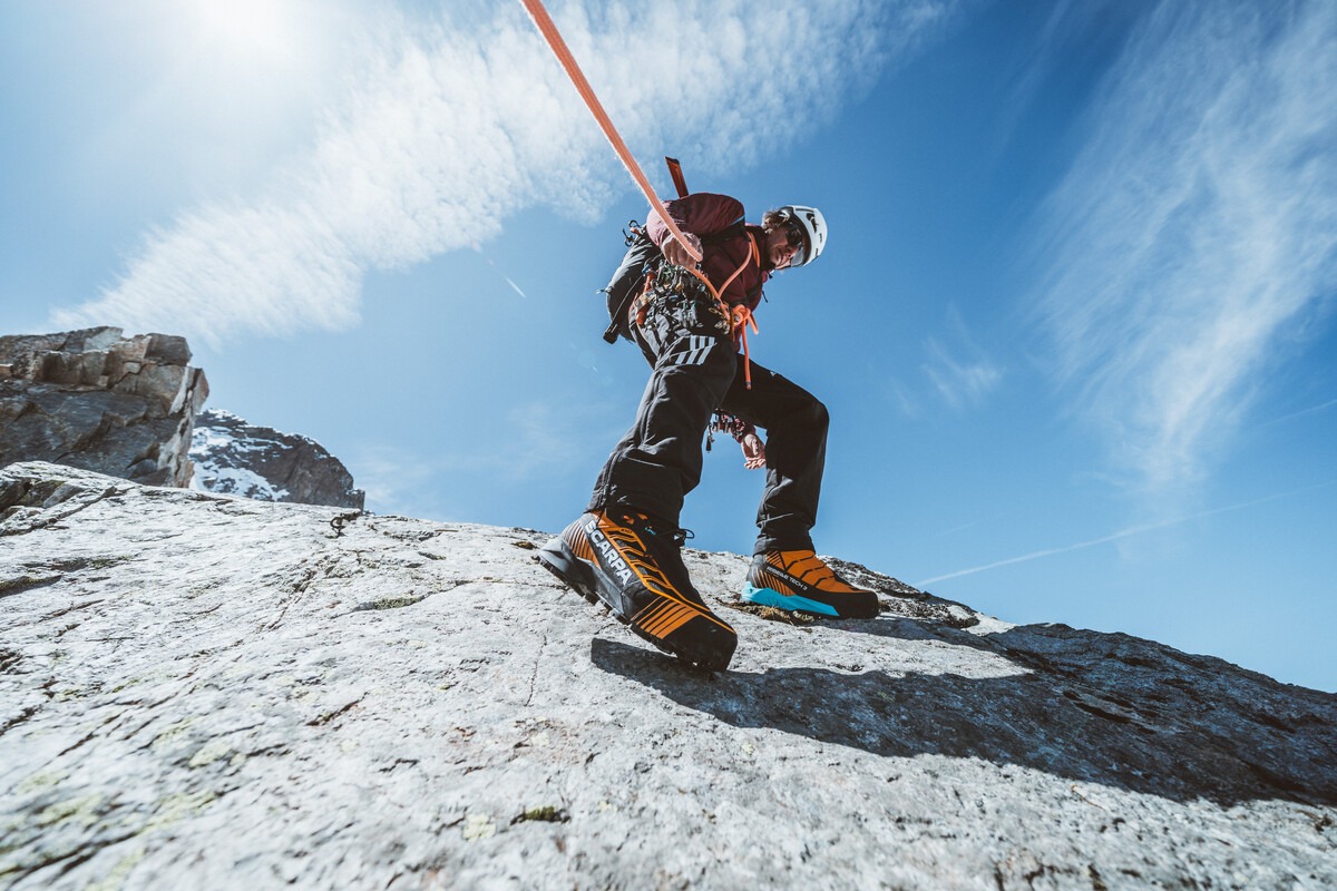 Scarpa Ribelle Tech 3 Hd Black Bright Orange Bocanci Alpinism Barbati - imagine 10