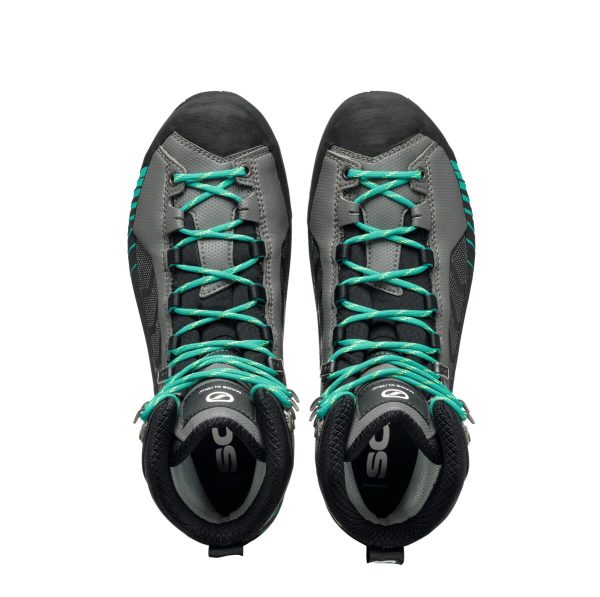 Scarpa Ribelle Lite Hd Wmn Iron Gray Tropical Green Bocanci Alpinism Femei - imagine 6