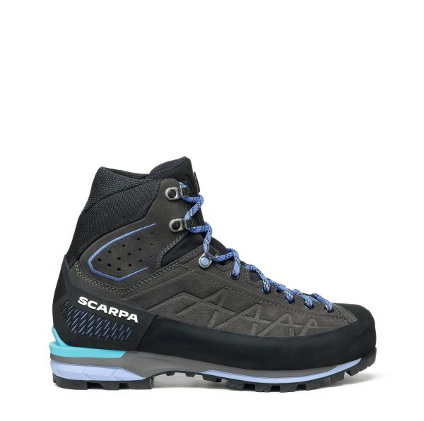 Scarpa Zodiac Tech Gore-Tex Wmn Anthracite Lavender Bocanci Alpinism Femei - imagine 2