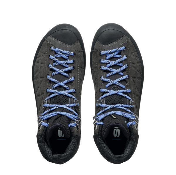 Scarpa Zodiac Tech Gore-Tex Wmn Anthracite Lavender Bocanci Alpinism Femei - imagine 6