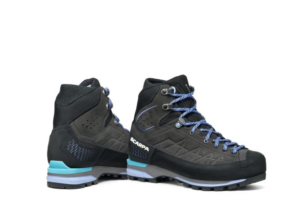 Scarpa Zodiac Tech Gore-Tex Wmn Anthracite Lavender Bocanci Alpinism Femei - imagine 7