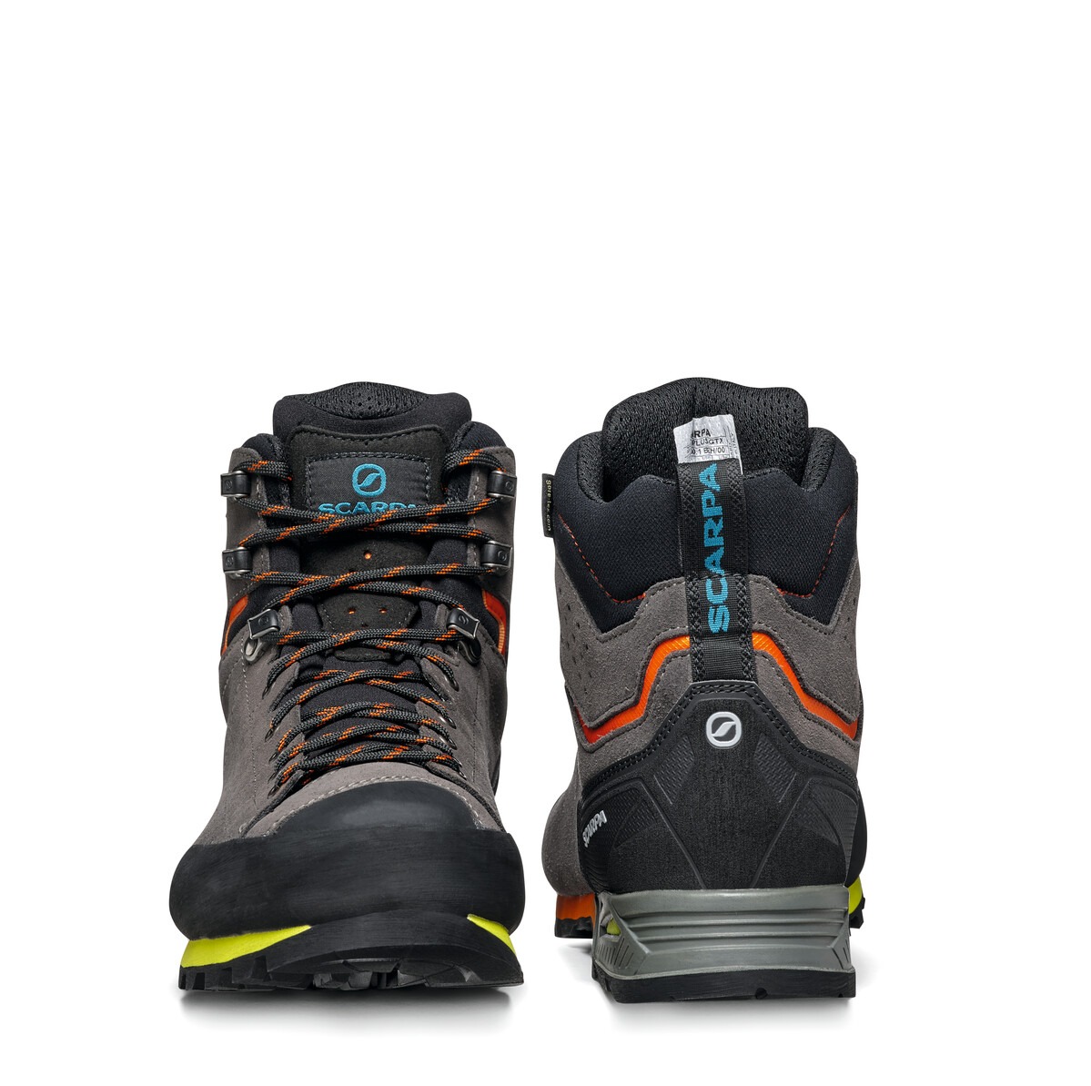 Scarpa Zodiac Plus Gore-Tex Shark Orange Bocanci Drumetie Barbati - imagine 4