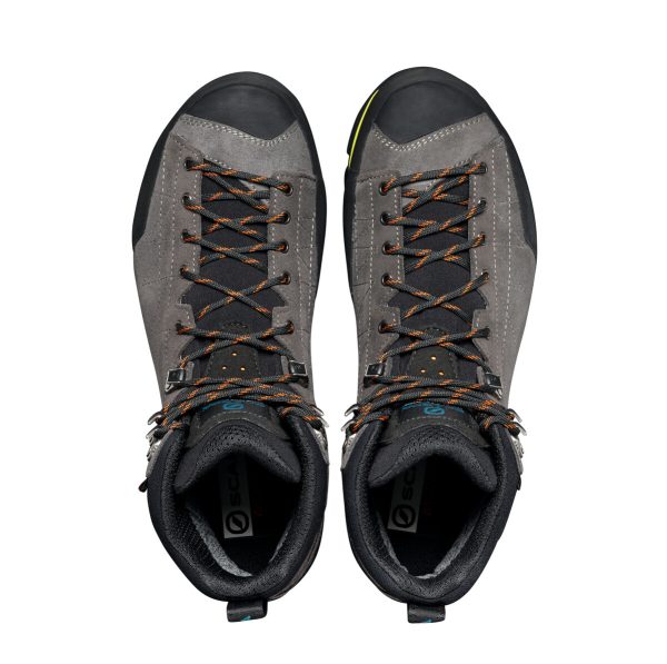 Scarpa Zodiac Plus Gore-Tex Shark Orange Bocanci Drumetie Barbati - imagine 6