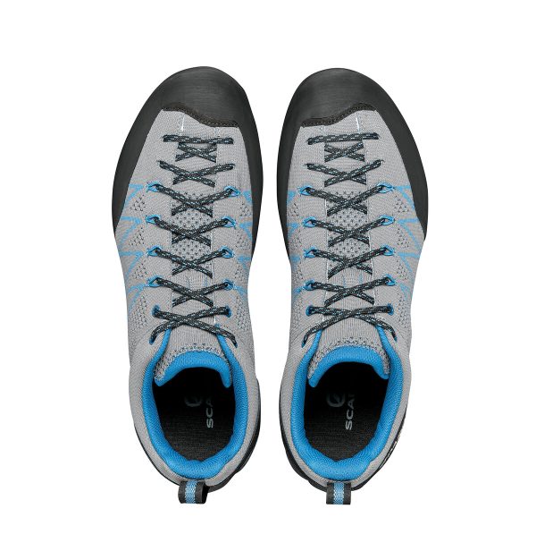 Scarpa Crux Air Smoke Lake Blue Pantofi Approach Barbati - imagine 6