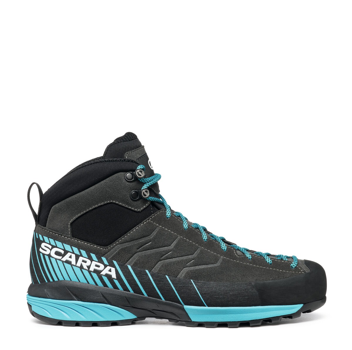 Scarpa Mescalito Mid Gore-Tex Shark Azure Ghete Approach Barbati - imagine 3