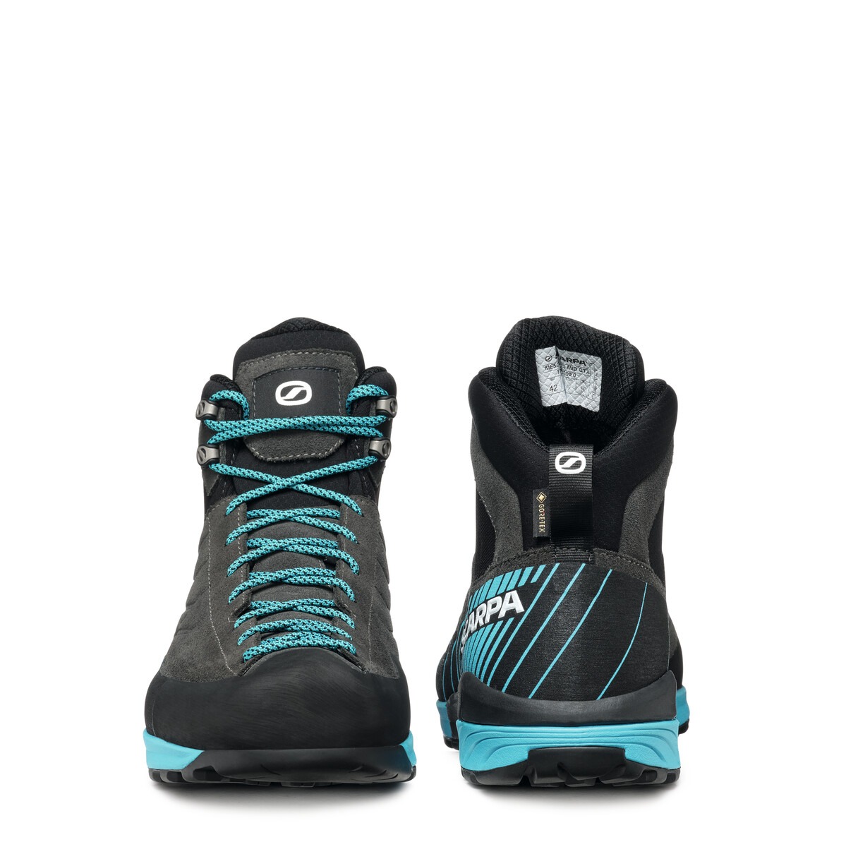 Scarpa Mescalito Mid Gore-Tex Shark Azure Ghete Approach Barbati - imagine 5