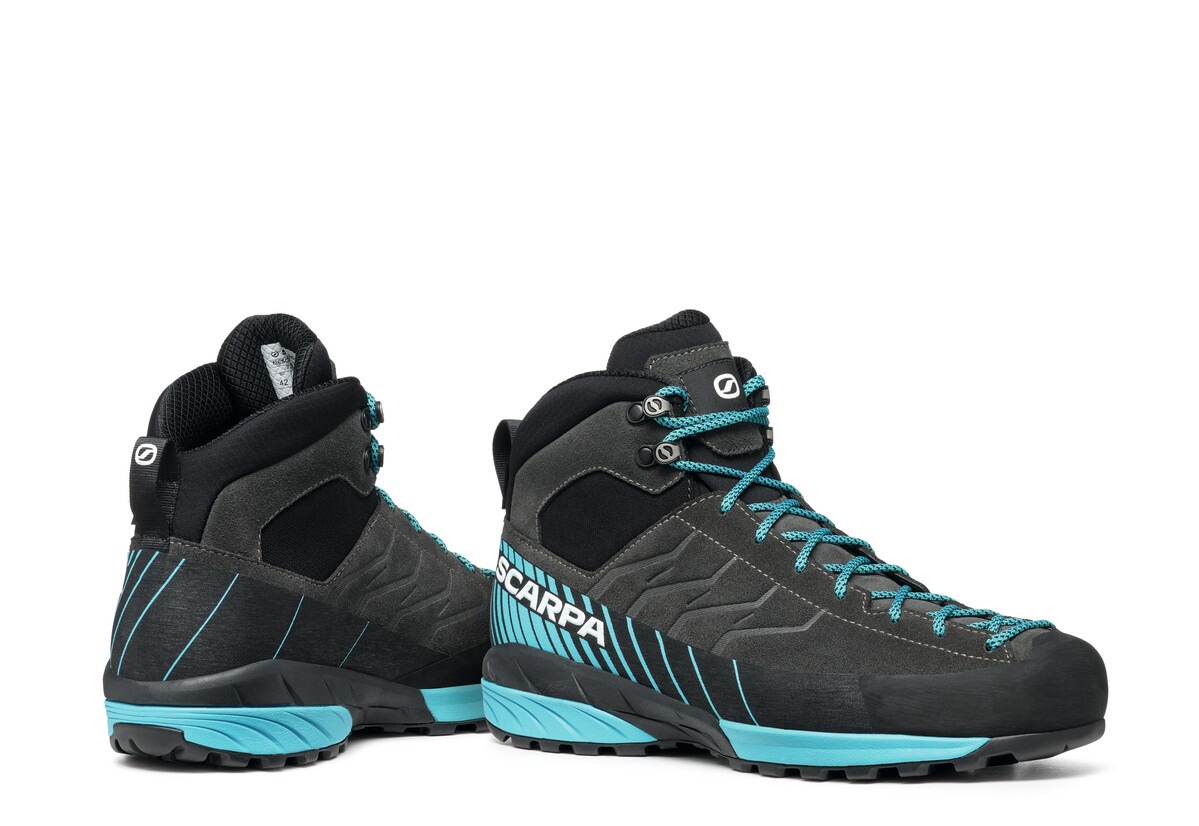 Scarpa Mescalito Mid Gore-Tex Shark Azure Ghete Approach Barbati - imagine 7
