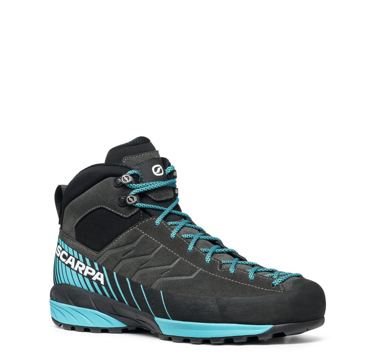 Scarpa Mescalito Mid Gore-Tex Shark Azure Ghete Approach Barbati