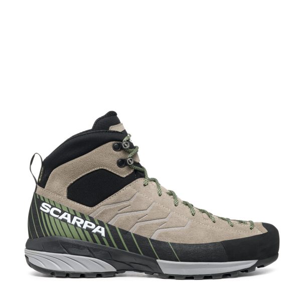 Scarpa Mescalito Mid Gore-Tex Taupe Forest Ghete Approach Barbati - imagine 3