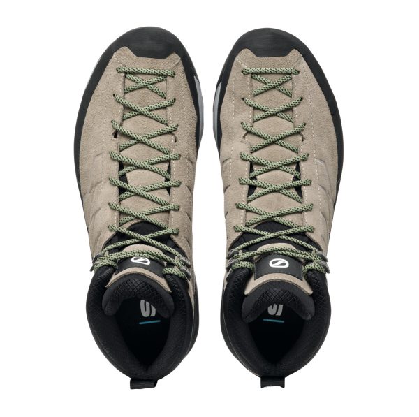 Scarpa Mescalito Mid Gore-Tex Taupe Forest Ghete Approach Barbati - imagine 7