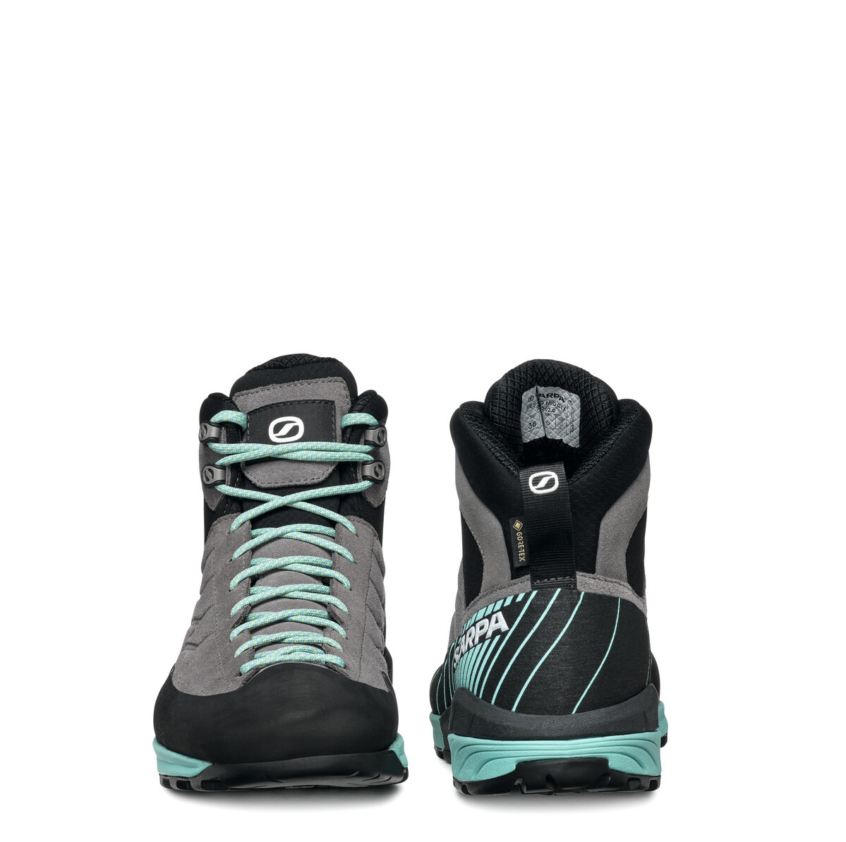 Scarpa Mescalito Mid Gore-Tex Wmn Midgray Light Green Ghete Approach Femei - imagine 5