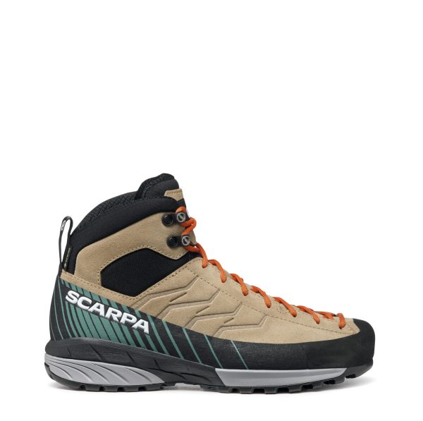 Scarpa Mescalito Mid Gore-Tex Wmn Light Desert Botanic Ghete Approach Femei - imagine 2