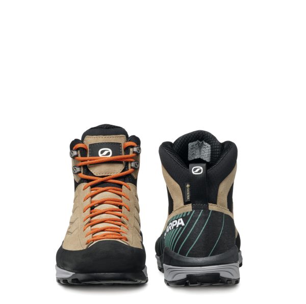 Scarpa Mescalito Mid Gore-Tex Wmn Light Desert Botanic Ghete Approach Femei - imagine 4