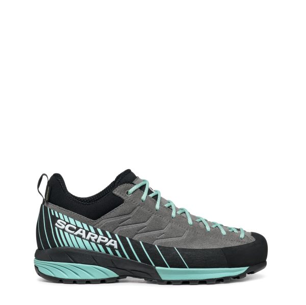 Scarpa Mescalito Gore-Tex Wmn Midgray Aqua Panfofi Approach Femei - imagine 3