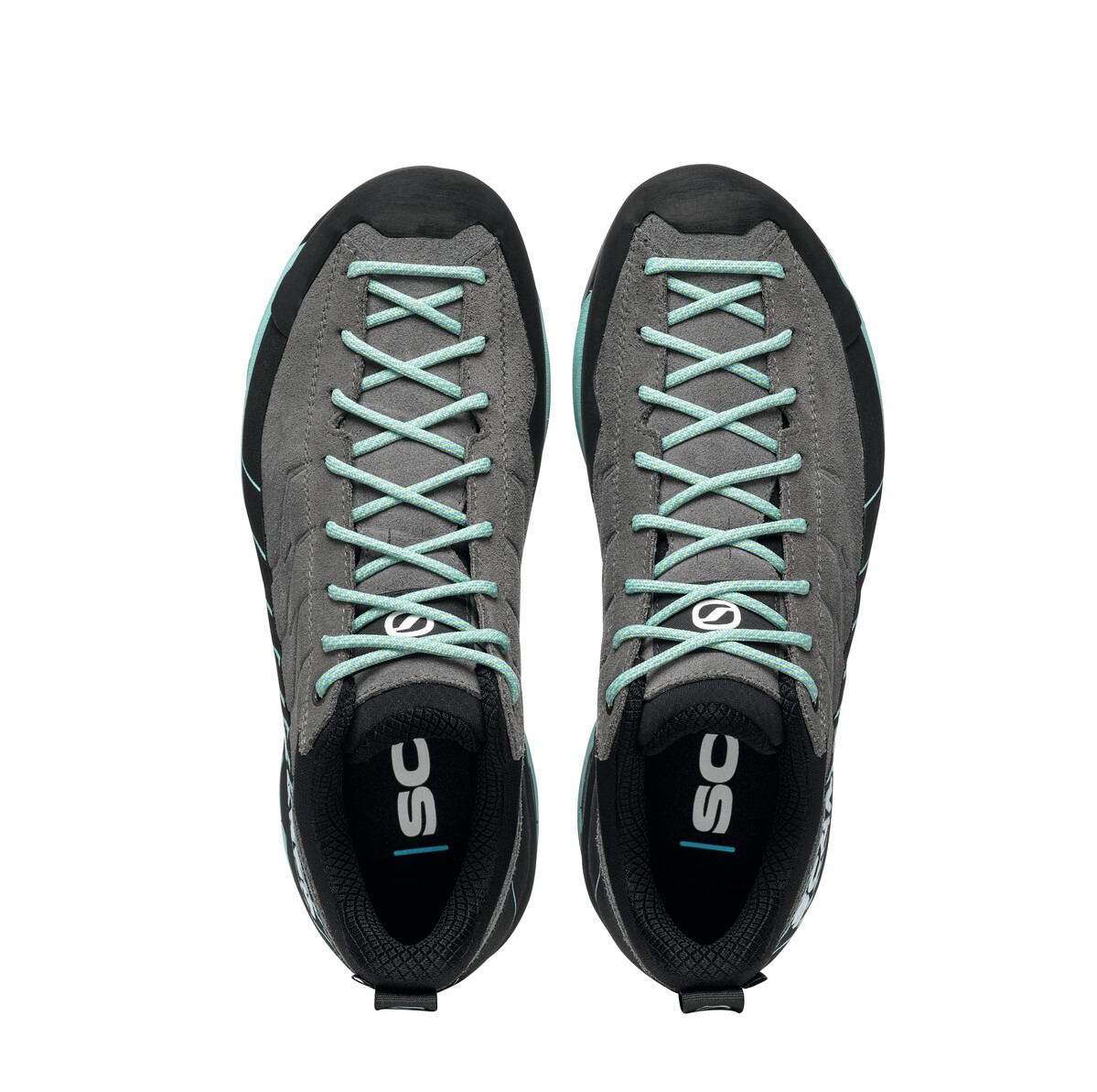 Scarpa Mescalito Gore-Tex Wmn Midgray Aqua Panfofi Approach Femei - imagine 6